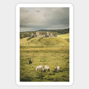 'Ruthven Barracks', near Kingussie. Sticker